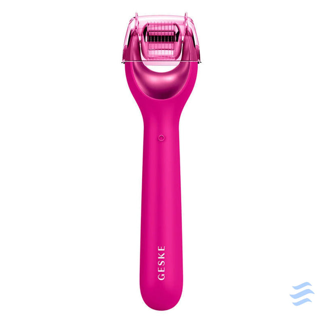Micro Needle Face Roller 9in1 Geske with APP (magenta) Massagers