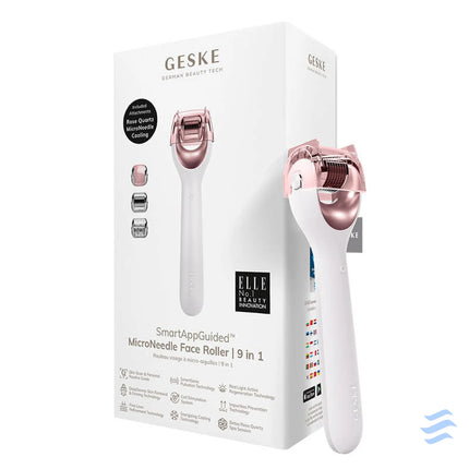 Micro Needle Face Roller 9in1 Geske with APP (starlight) Massagers