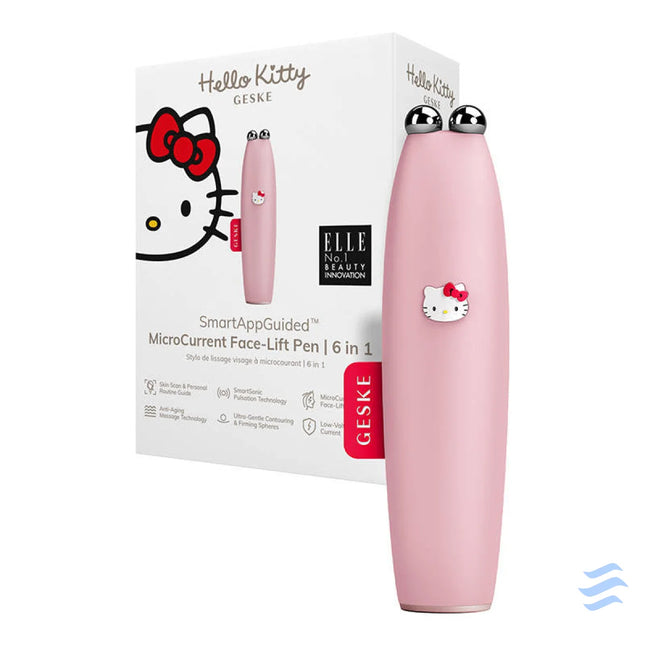 MicroCurrent Face Lift Pen 6 in 1 Geske with APP (Hello Kitty pink) Massagers