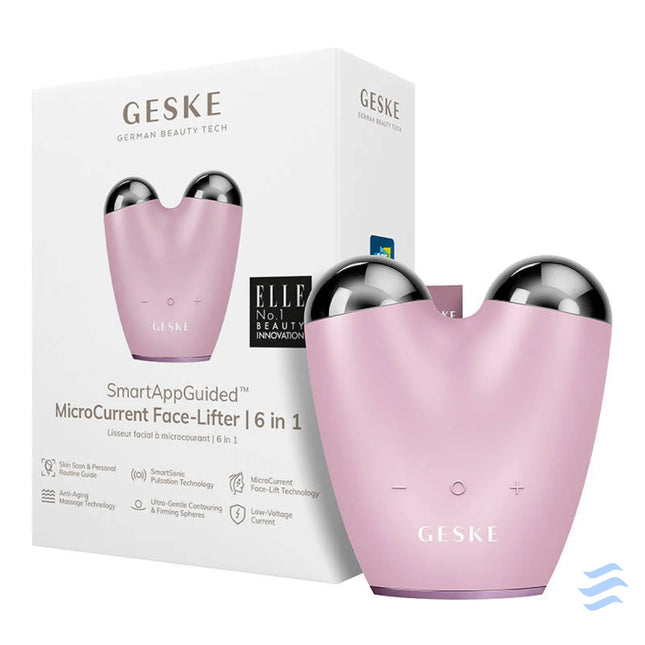 MicroCurrent Face Lifter 6 in 1 Geske with APP (pink) Massagers