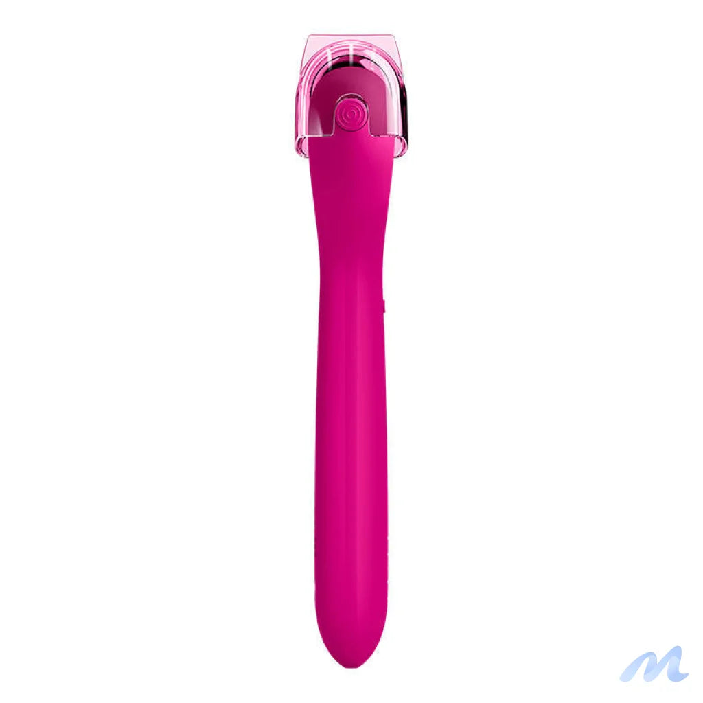 MicroNeedle Face&Body Roller 9in1 Geske with APP (magenta)