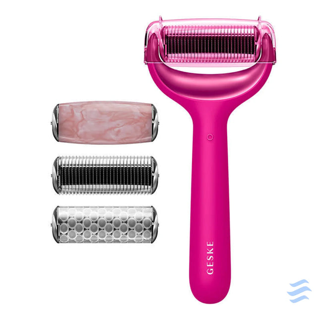 MicroNeedle Face&Body Roller 9in1 Geske with APP (magenta) Massagers