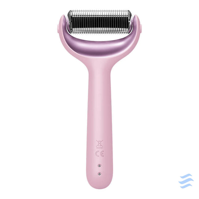 MicroNeedle Face&Body Roller 9in1 Geske with APP (pink) Massagers