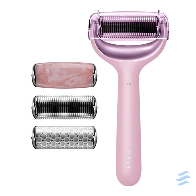 MicroNeedle Face&Body Roller 9in1 Geske with APP (pink) Massagers