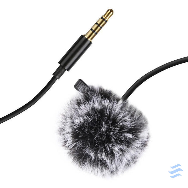Microphone Jack Puluz 1.5m jack 3.5mm PU424 Lavalier