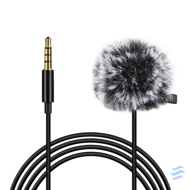 Microphone Jack Puluz 1.5m jack 3.5mm PU424 Lavalier
