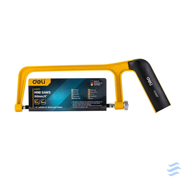 Mini Hacksaw 150mm Deli Tools EDL6007 Cutting tools