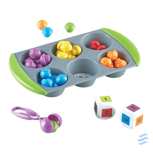 Mini Muffin Match Up Math Activity Set Learning Resources LER 5556 Educational and interactive