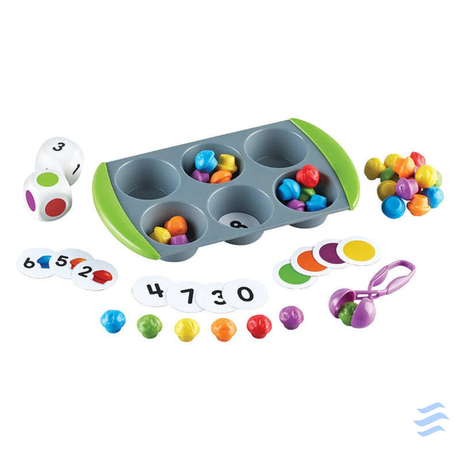 Mini Muffin Match Up Math Activity Set Learning Resources LER 5556 Educational and interactive