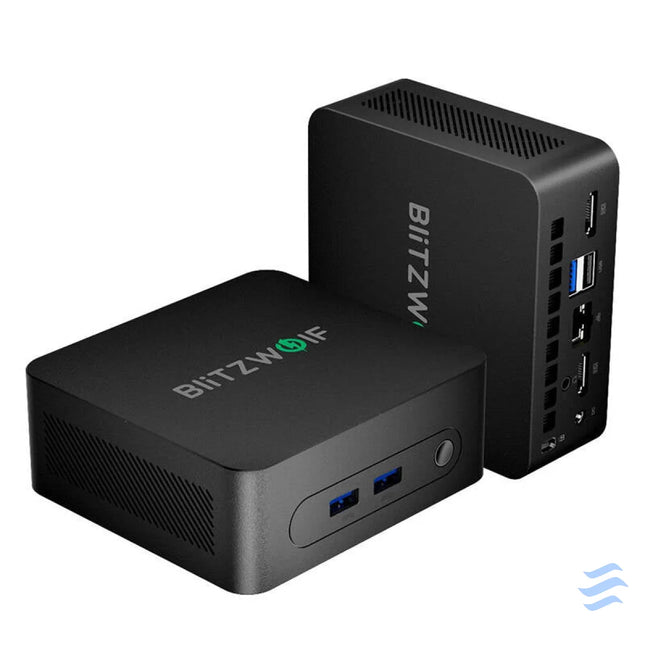 Mini PC BlitzWolf Windows11 Intel Dual Display BW MPC2 (czarny) Mini PC