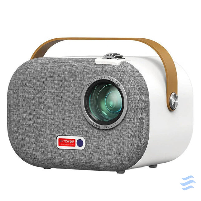 Mini Projector Blitzwolf BW V2 LED 1080P Full HD WiFi Bluetooth Android (white) Projectors