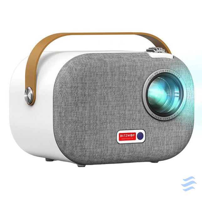 Mini Projector Blitzwolf BW V2 LED 1080P Full HD WiFi Bluetooth Android (white) Projectors