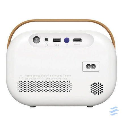 Mini Projector Blitzwolf BW V2 LED 1080P Full HD WiFi Bluetooth Android (white) Projectors