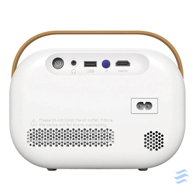 Mini Projector Blitzwolf BW V2 LED 1080P Full HD WiFi Bluetooth Android (white) Projectors
