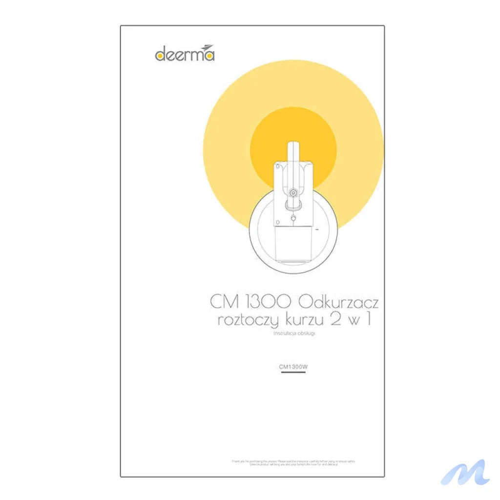 Mite Cleaner with UV Deerma CM1300