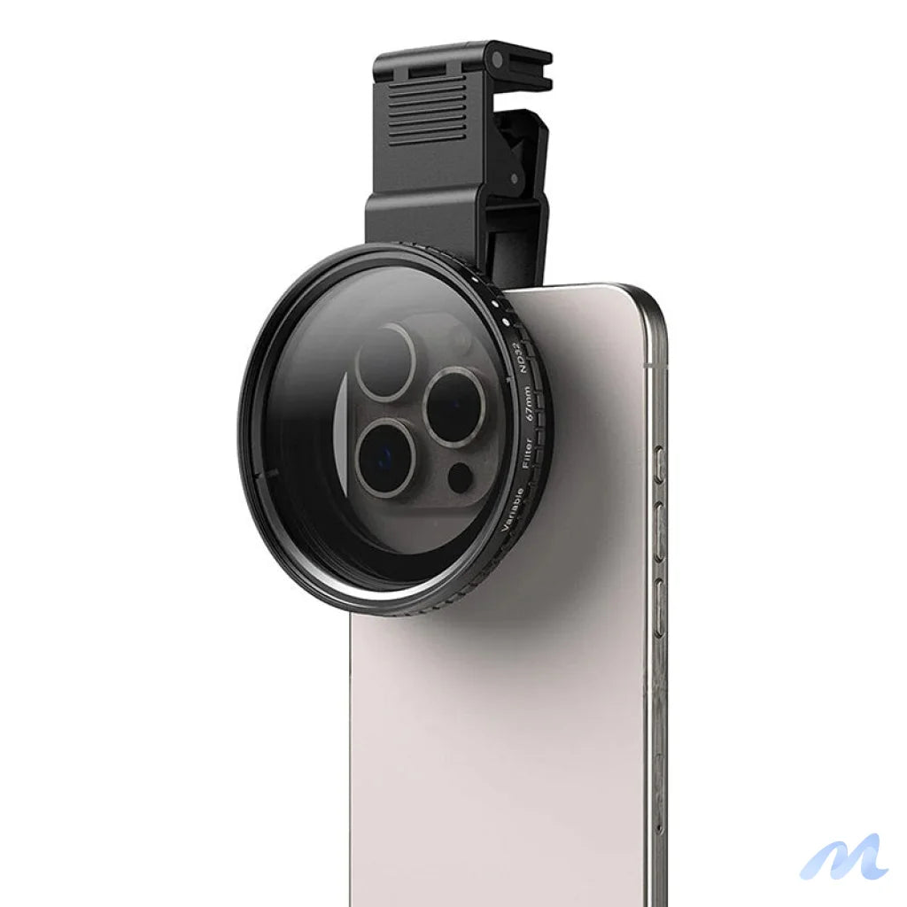 Mobile Clamp filter Apexel HD Glass 67mm ND400 APL- 67VND400