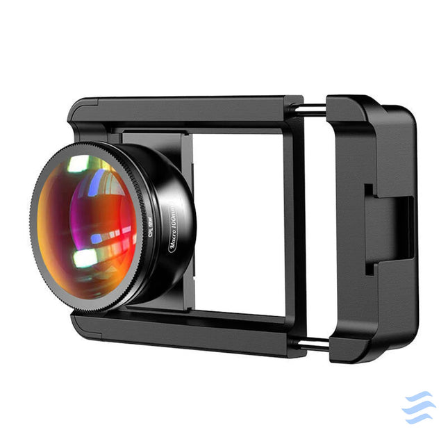 Mobile lens APEXEL APL HB100CPL100mm macro with CPL (black) Phone lenses
