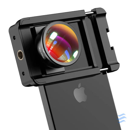 Mobile lens APEXEL APL HB100CPL100mm macro with CPL (black) Phone lenses