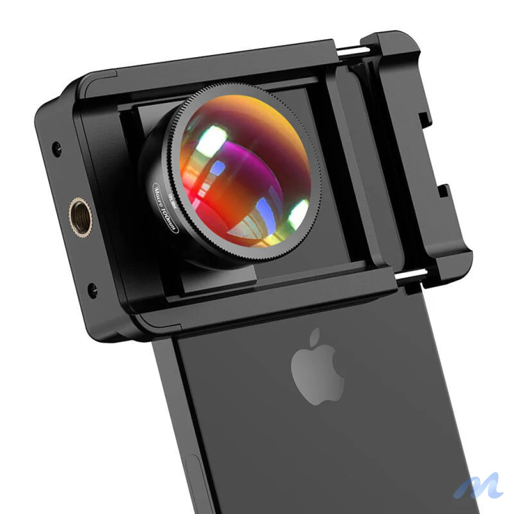 Mobile lens APEXEL APL-HB100CPL100mm macro with CPL (black)