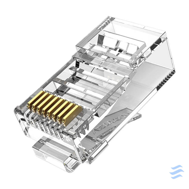 Modular Plug RJ45 Cat.5E UTP Vention IDBR0 100 transparent 100 pcs Other