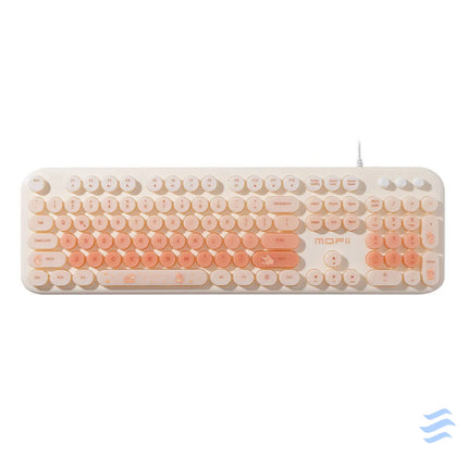MOFII wired keyboard with backlight Love Me (Beige) Mice keyboards