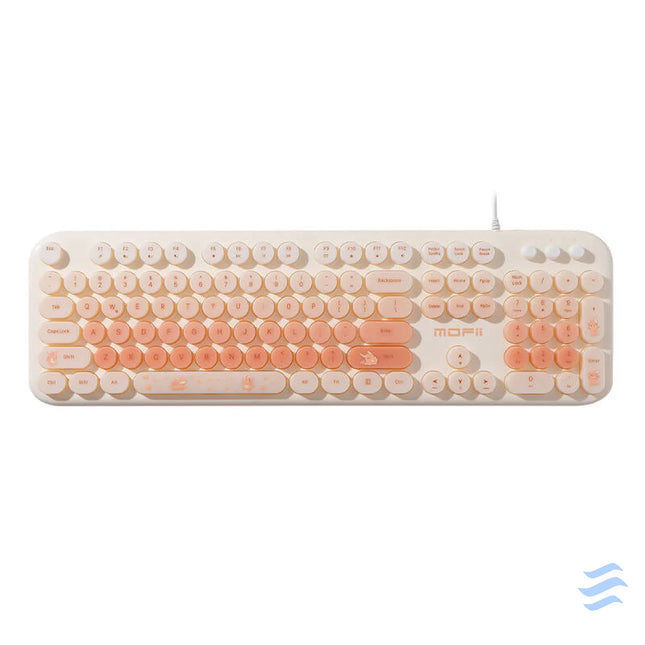 MOFII wired keyboard with backlight Love Me (Beige) Mice keyboards