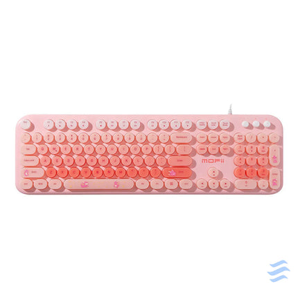 MOFII wired keyboard with backlight Love Me (Pink) Mice keyboards