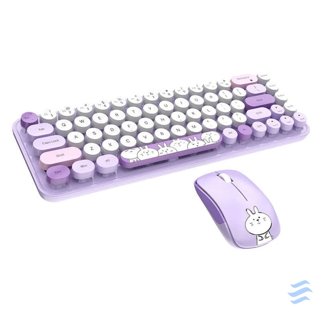 MOFII Wireless Keyboard + Mouse iBean Pro New 2.4G (Purple) Mice keyboards