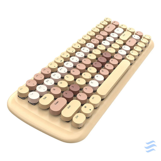 MOFII Wireless Mechanical Keyboard with Bluetooth ROMI 2.4G (Brown) Wireless