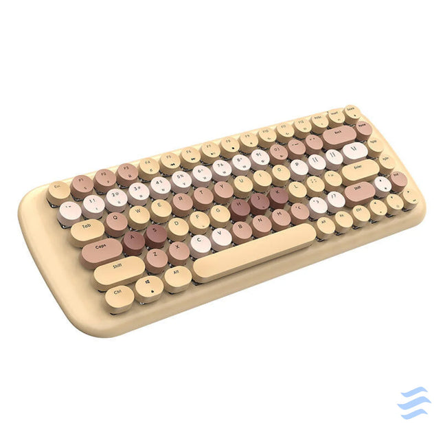 MOFII Wireless Mechanical Keyboard with Bluetooth ROMI 2.4G (Brown) Wireless