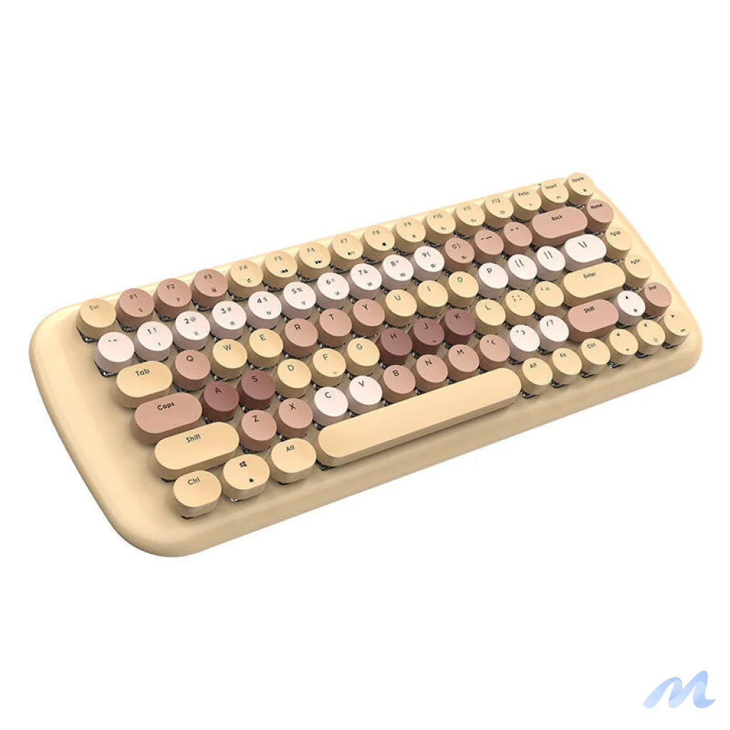 MOFII Wireless Mechanical Keyboard with Bluetooth ROMI 2.4G (Brown)