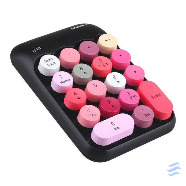 MOFII Wireless Numeric Keypad X910 Black + Red Mice keyboards