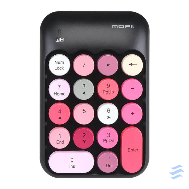 MOFII Wireless Numeric Keypad X910 Black + Red Mice keyboards