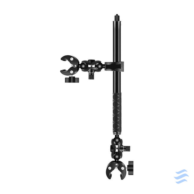 Motorcycle/bicycle mount PULUZ with a single clamp and selfie stick 150 cm Straps mounts and holders