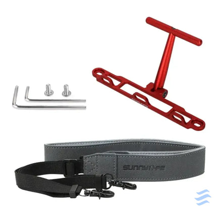 Mount with strap Sunnylife for DJI RC / RC 2 controller (red) ZJ764 R DJI