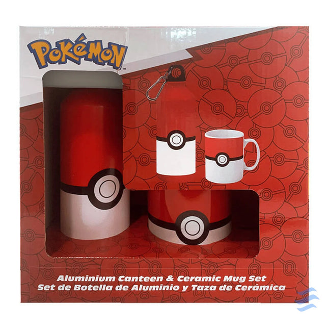 Mug and water bottle Pokemon KiDS Licensing Breakfast boxes and bidons