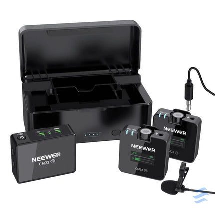 Neewer wireless microphone set Lavalier