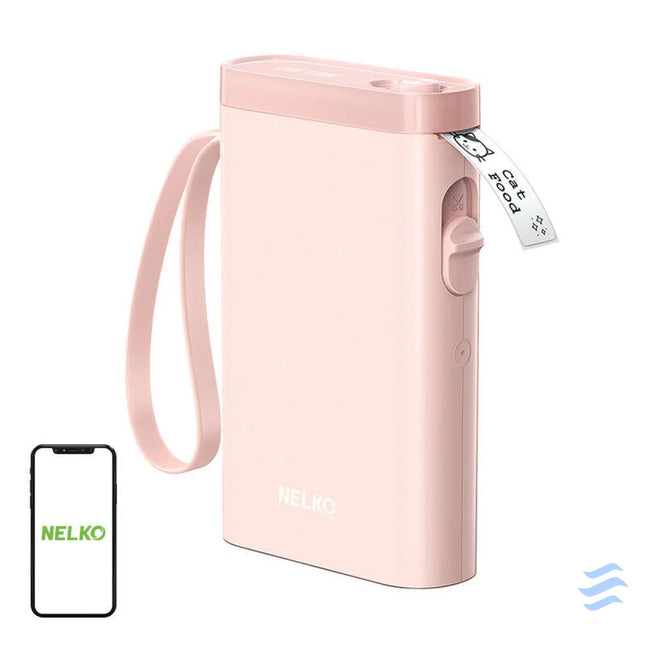 Nelko P21 thermal label printer (pink) Label printers