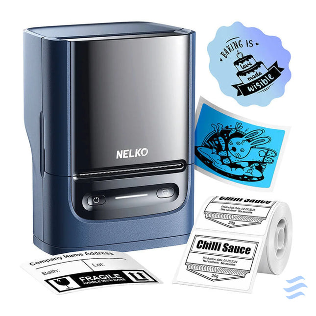 Nelko PM220 thermal label printer (blue) Label printers