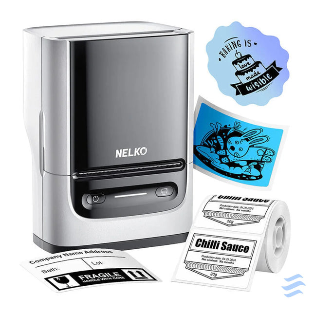 Nelko PM220 thermal label printer (white) Label printers