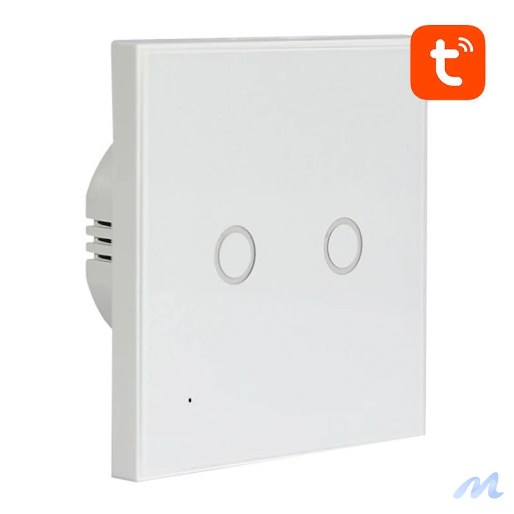 NEO NAS-SC02WE Smart Light Switch, 2-channel, WiFi