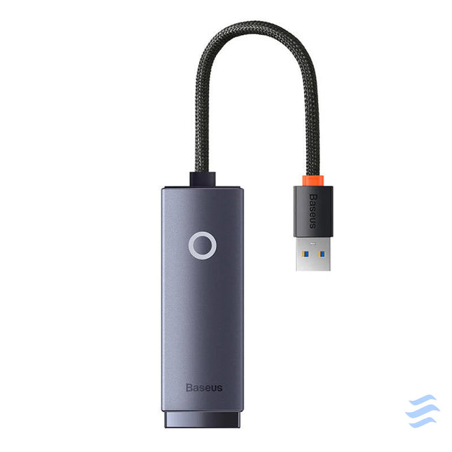 Network adapter Baseus Lite Series USB to RJ45 1000Mbps (grey) Adapters connectors and converters