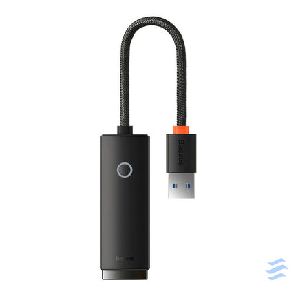 Network adapter Baseus Lite Series USB to RJ45 (black) Adapters connectors and converters