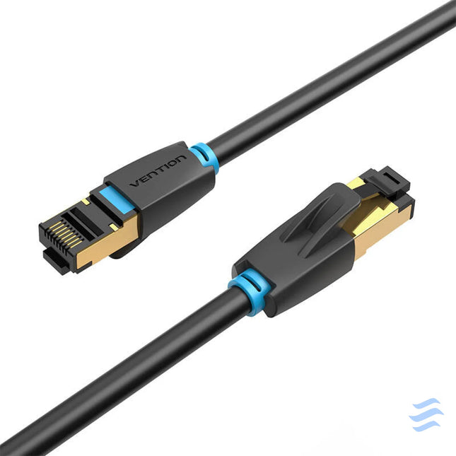Network Cable CAT8 SFTP Vention IKABH RJ45 Ethernet 40Gbps 2m Black Network cables