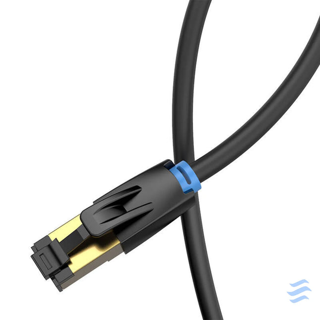 Network Cable CAT8 SFTP Vention IKABI RJ45 Ethernet 40Gbps 3m Black Network cables