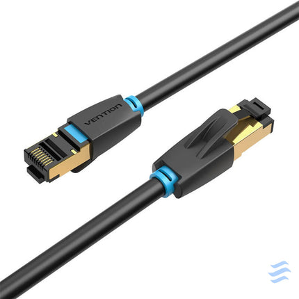 Network Cable CAT8 SFTP Vention IKABL RJ45 Ethernet 40Gbps 10m Black Network cables