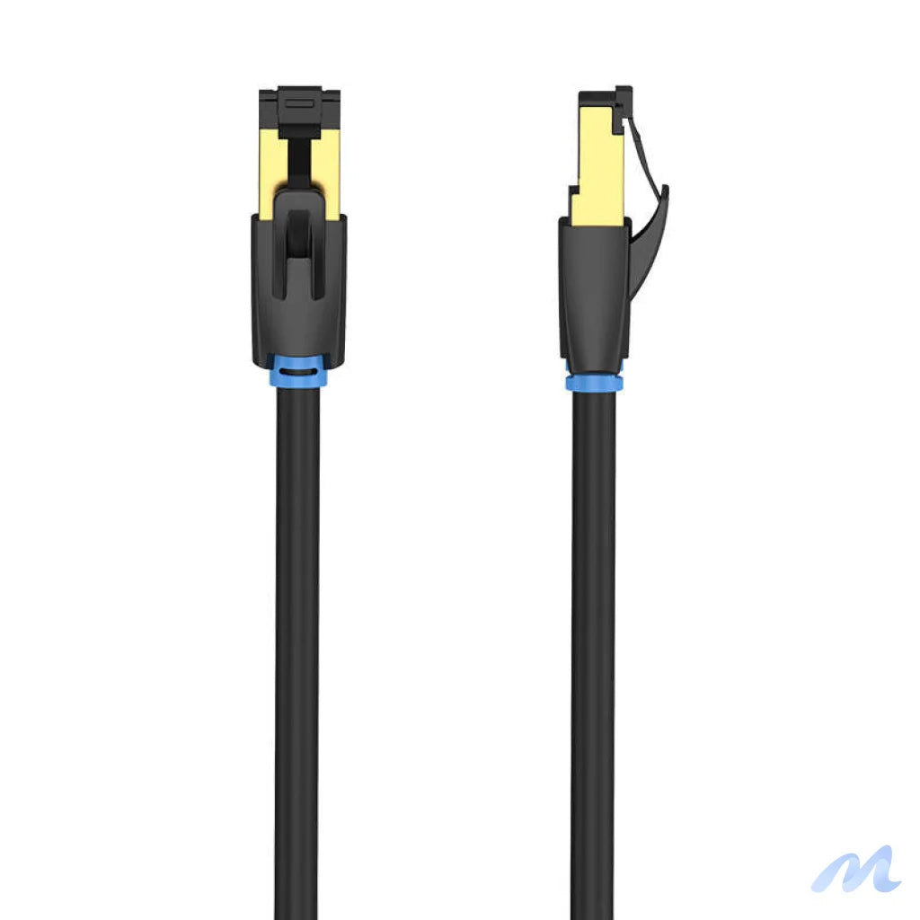 Network Cable CAT8 SFTP Vention IKABL RJ45 Ethernet 40Gbps 10m Black