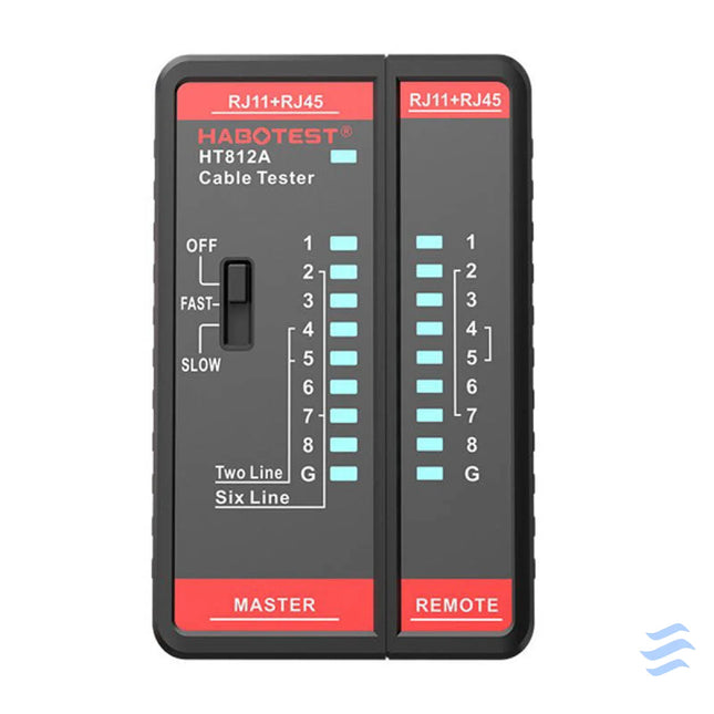 Network cable tester Habotest HT812A RJ45/RJ14/RJ12/RJ9 Measuring tools