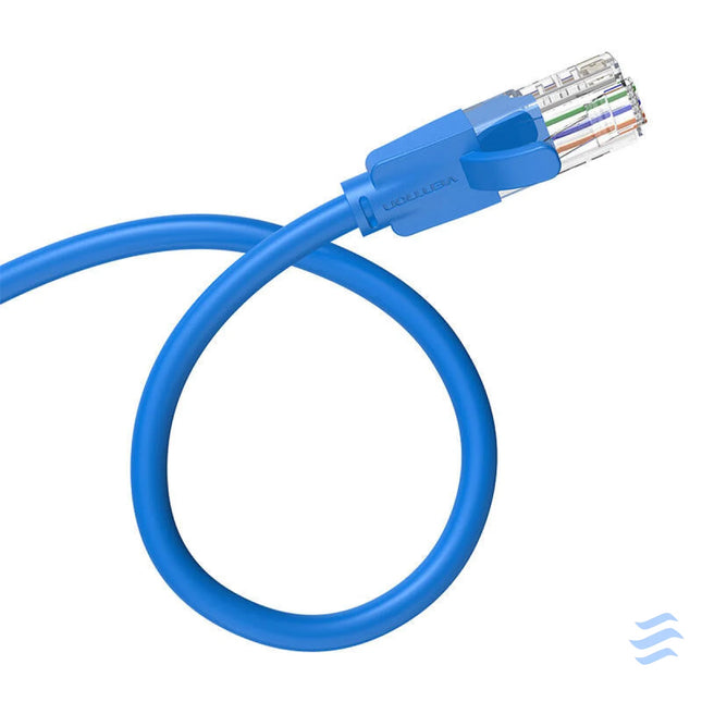 Network Cable UTP CAT6 Vention IBELG RJ45 Ethernet 1000Mbps 1.5m Blue Network cables