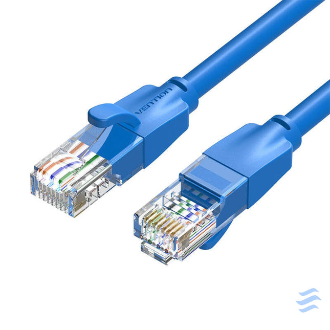 Network Cable UTP CAT6 Vention IBELG RJ45 Ethernet 1000Mbps 1.5m Blue Network cables